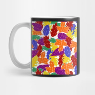 Leaves Pattern - Pile of Leaves Mug